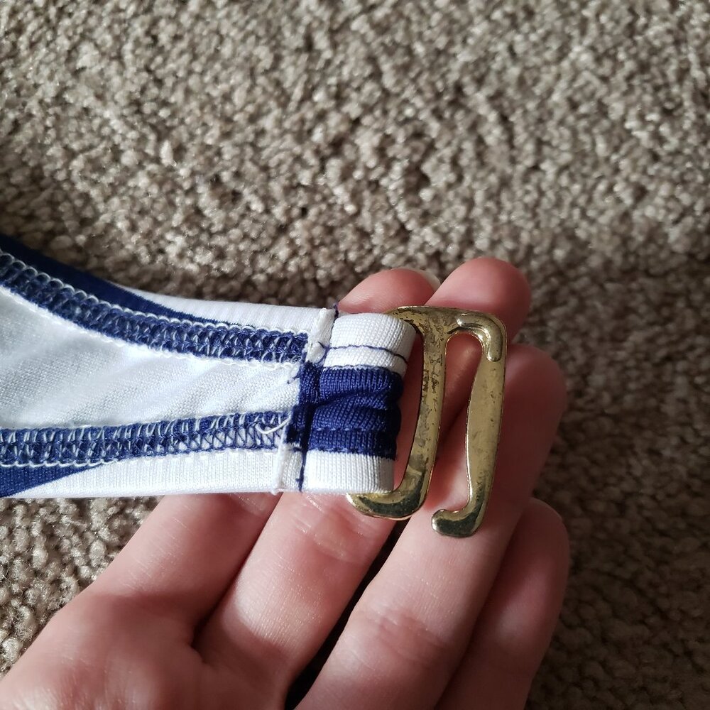 Mossimo nautical stripe bikini top with removable halter strap - Picture 5 of 8